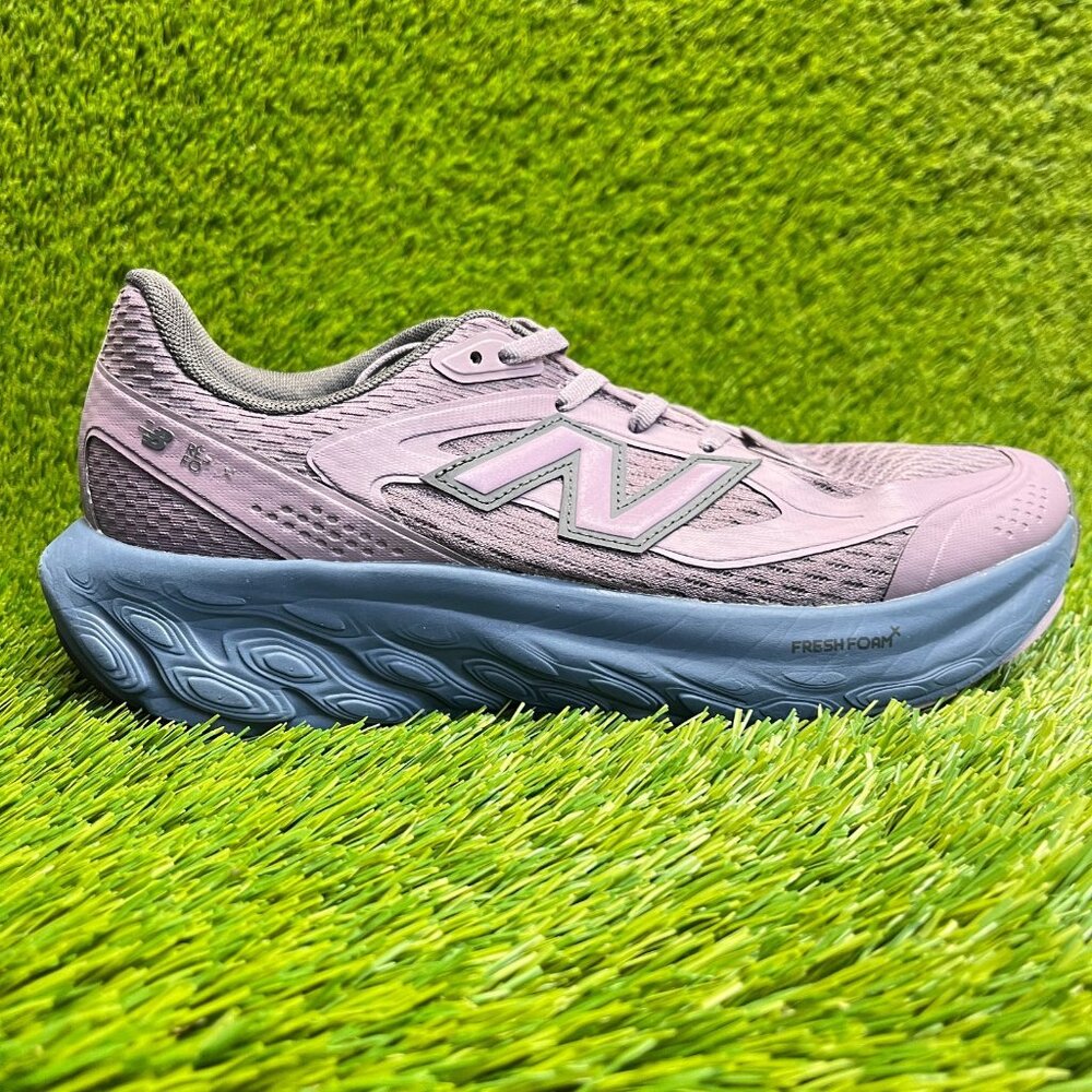 New Balance Fresh Foam Trainer Mens Size 8 Purple‎ Blue Running Shoes Sneakers